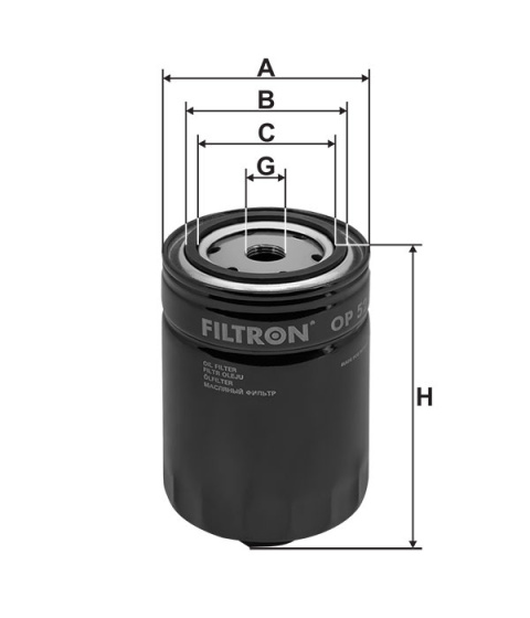 FILTR OLEJU AUDI VW (DIESEL), OP 525T