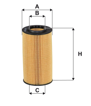 FILTR OLEJU AUDI VW, OE 650/8