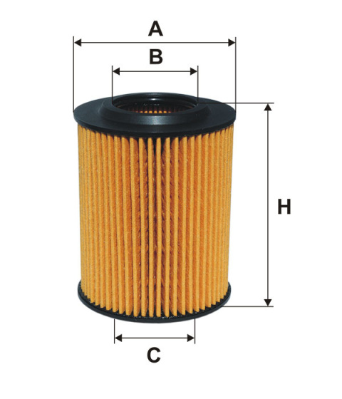 FILTR OLEJU BMW 1 3, OE 672/5