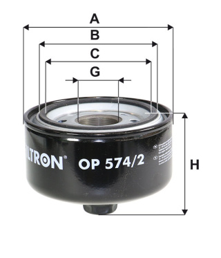 FILTR OLEJU VW LT97-, OP 574/2